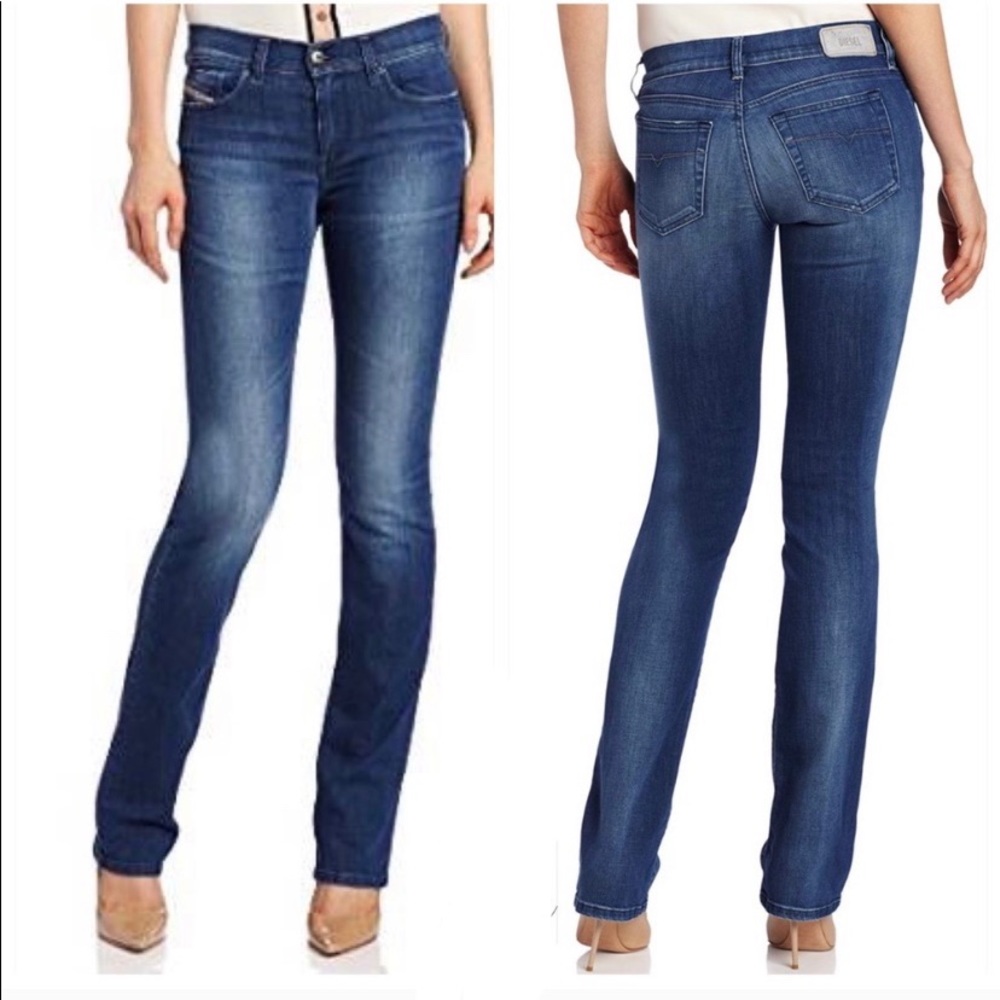 7 For All Mankind High Waist Straight Leg Jeans